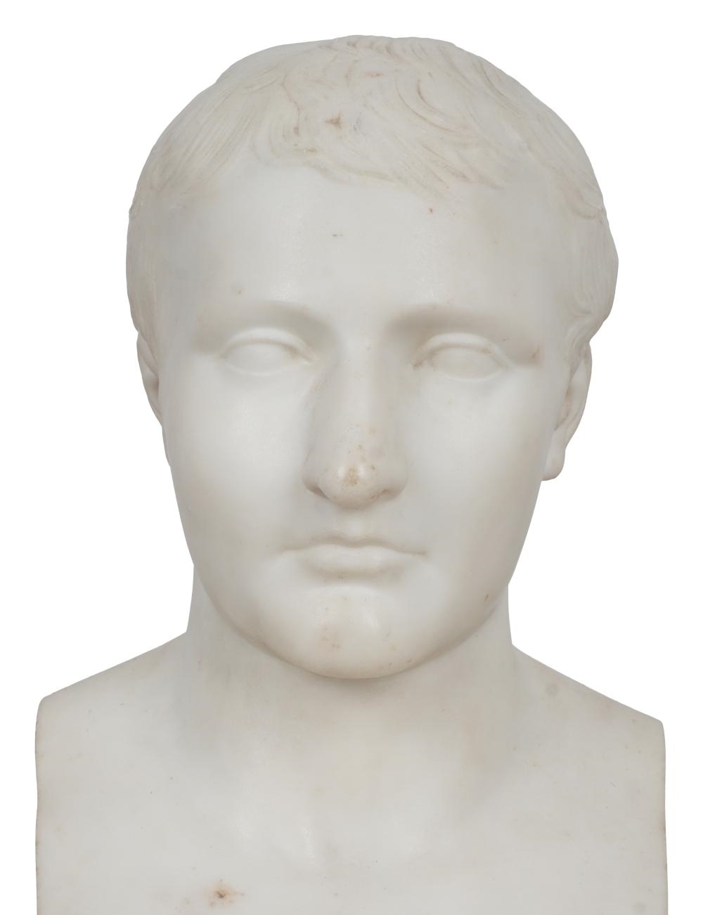 French School, 18th Century | FRENCH MARBLE BUST OF NAPOLEON, 19TH/20TH ...