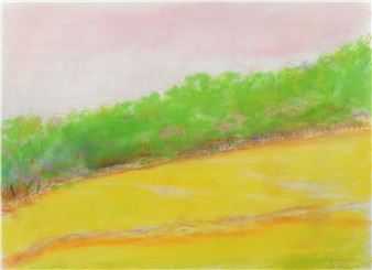 Vermont Hillside - Wolf Kahn