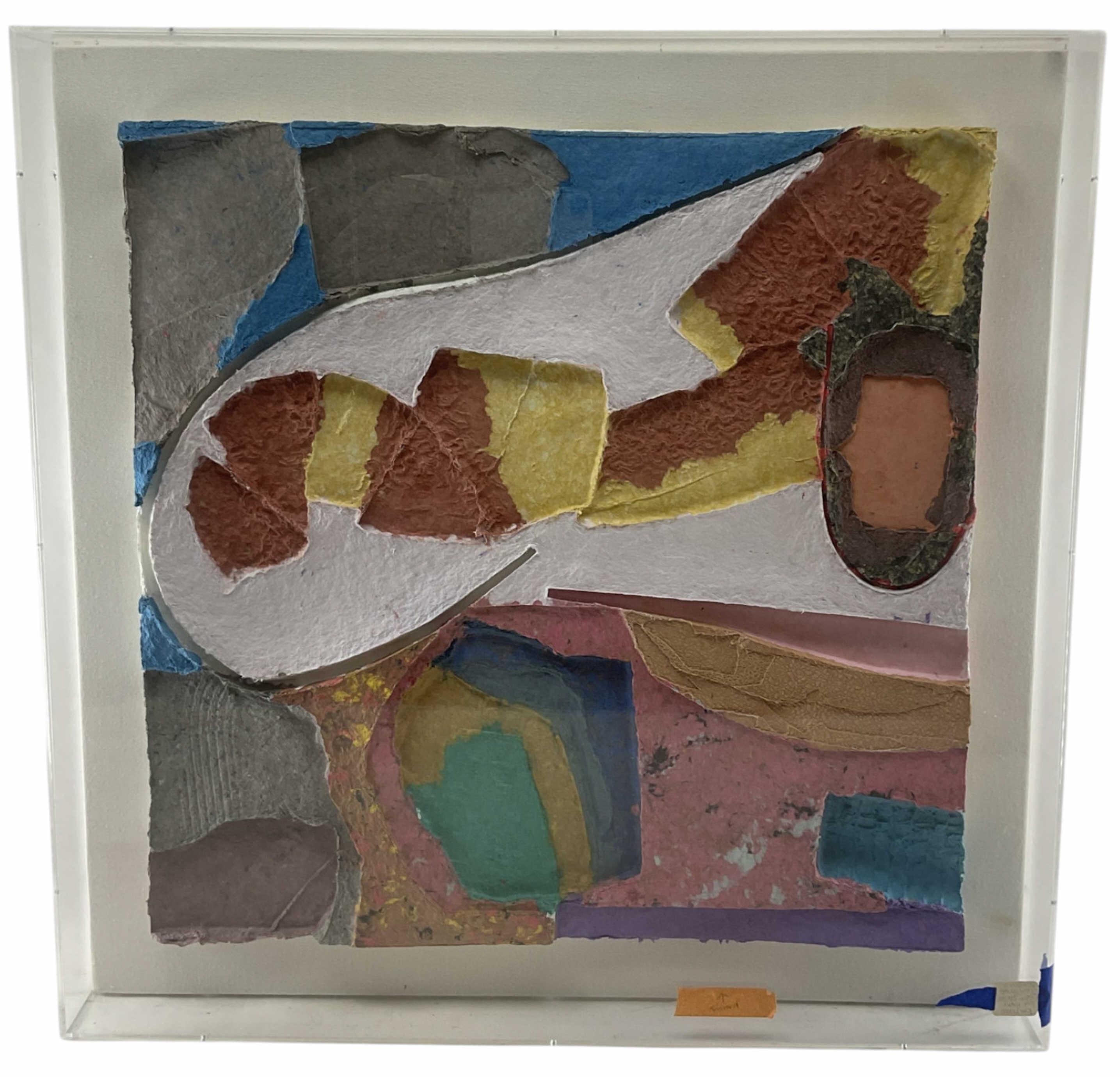 Tom Balbo | Cast Paper Collage | MutualArt