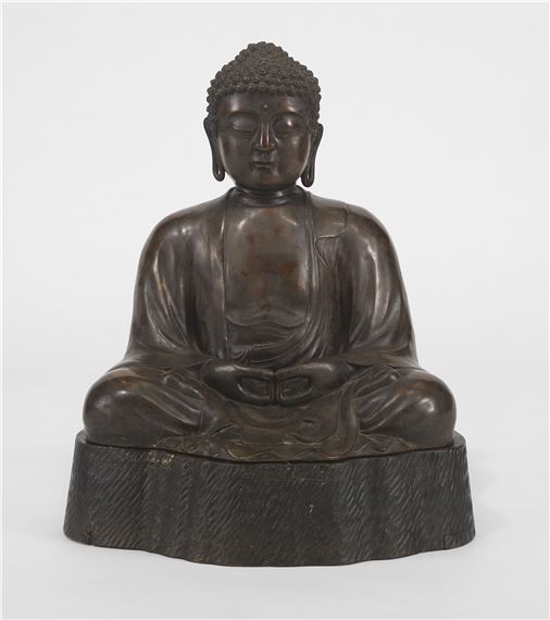 Japanese School, 20th Century | Grande statue d’Amida Nyorai, Japon ...