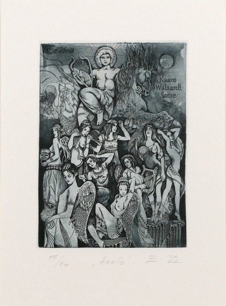 Eugenie Timoshenko | Exlibris Apollo (2011) | MutualArt