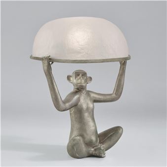 Singe Allumé" Table Lamp