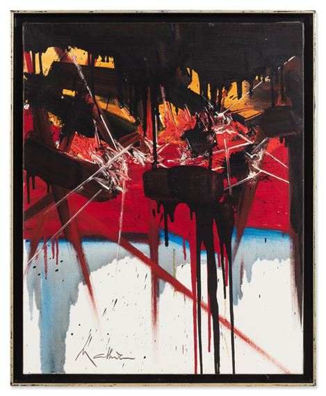 Georges Mathieu | Illusions obscures (1989) | MutualArt