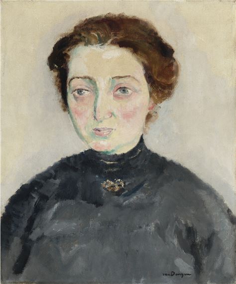 Kees van Dongen | Portrait de jeune femme (ca. 1930) | MutualArt