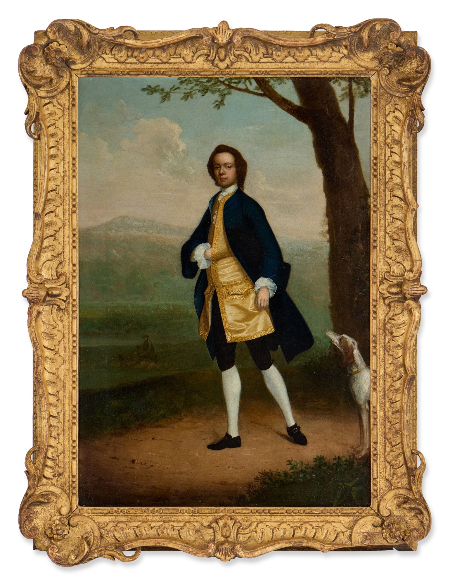 Arthur Devis | Portrait of a Young Gentleman (1711 - 1712) | MutualArt