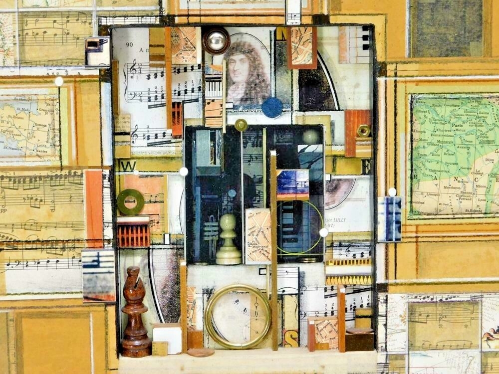 Roderick Slater | Mixed Media Acrylic Collage Roderick Slater Original ...