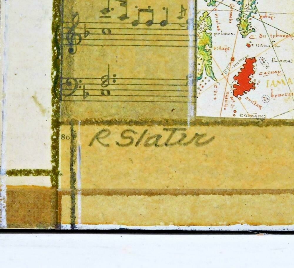 Roderick Slater | Mixed Media Acrylic Collage Roderick Slater Original ...