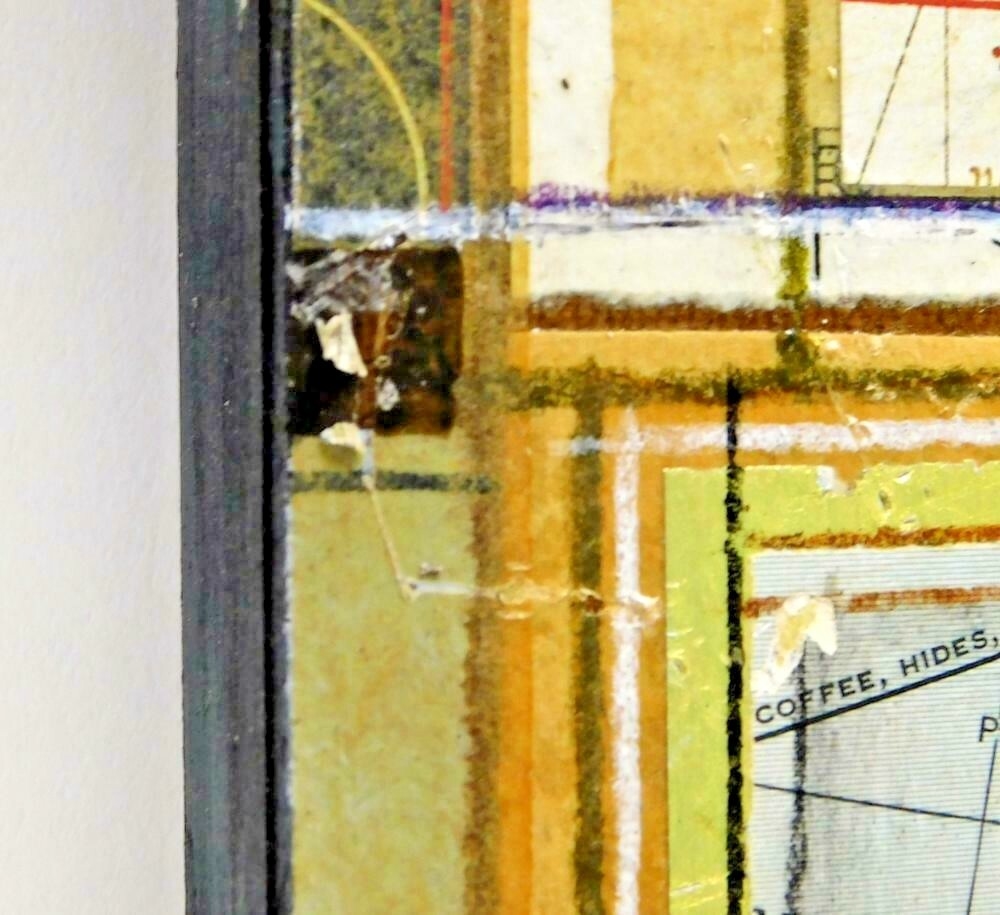 Roderick Slater | Mixed Media Acrylic Collage Roderick Slater Original ...
