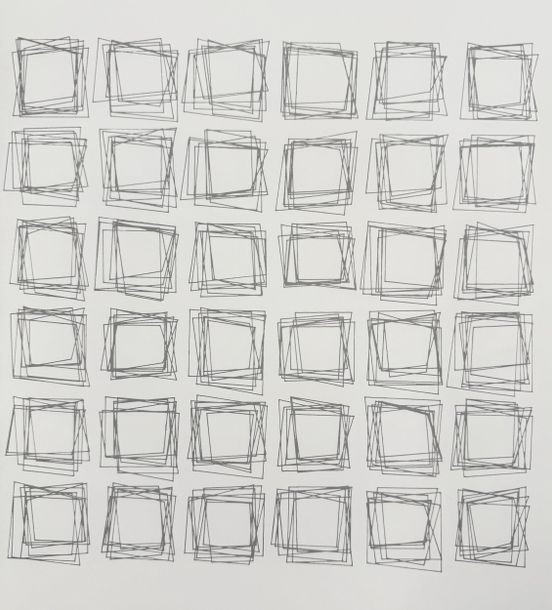 Vera Molnár | 36 squares, 8928 quadrilaterals: geometry of pleasure ...