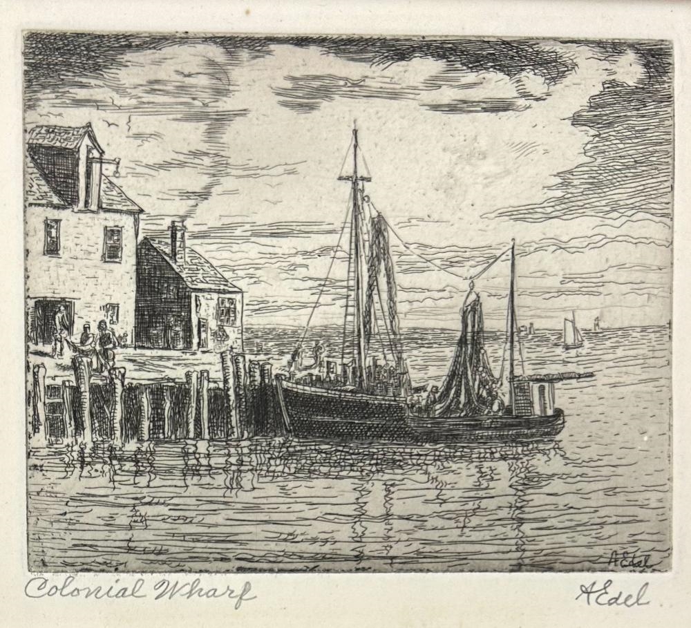 Albert Edel | Colonial Wharf | MutualArt