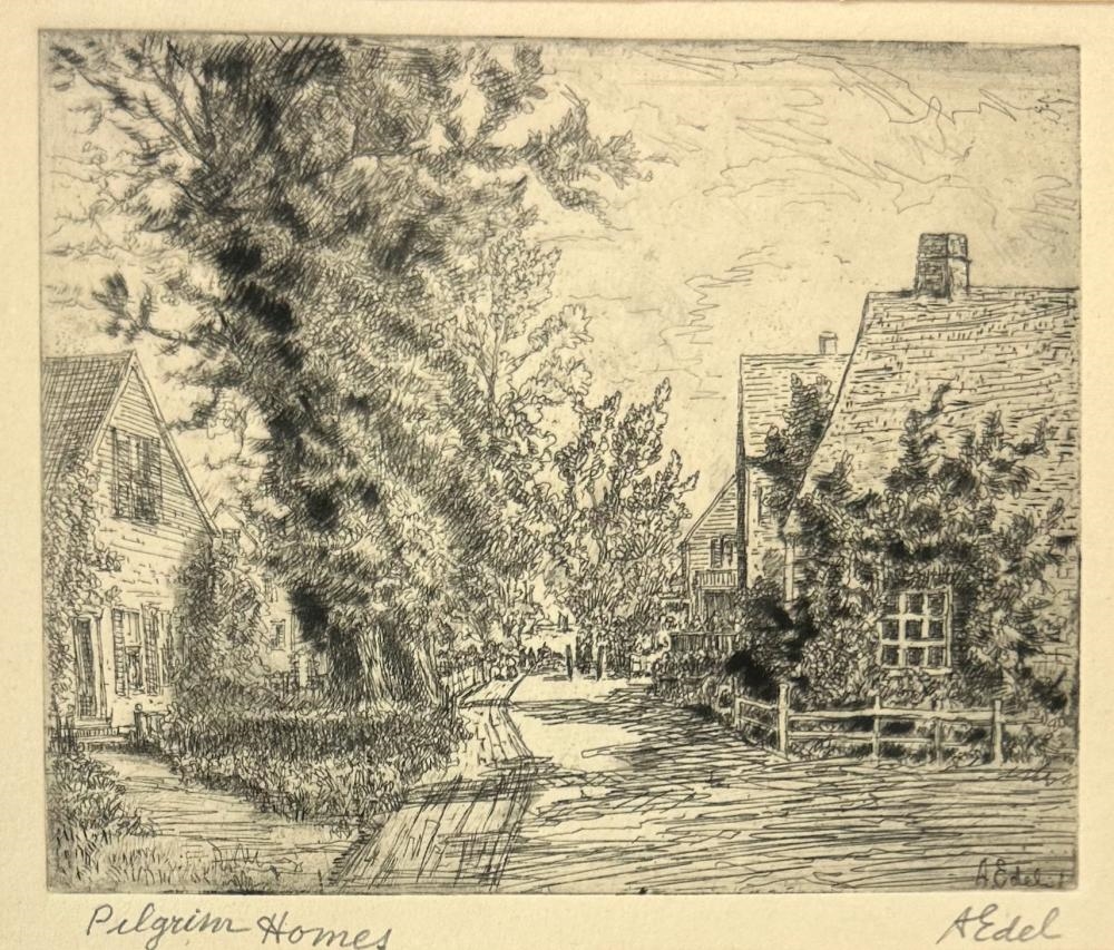 Albert Edel | Pilgrim Homes | MutualArt