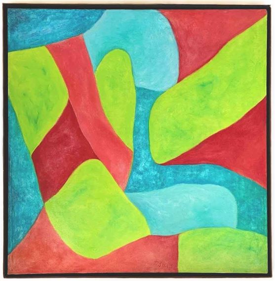 Untitled abstract by Thomas Albert‏ Sills, c. 1960s