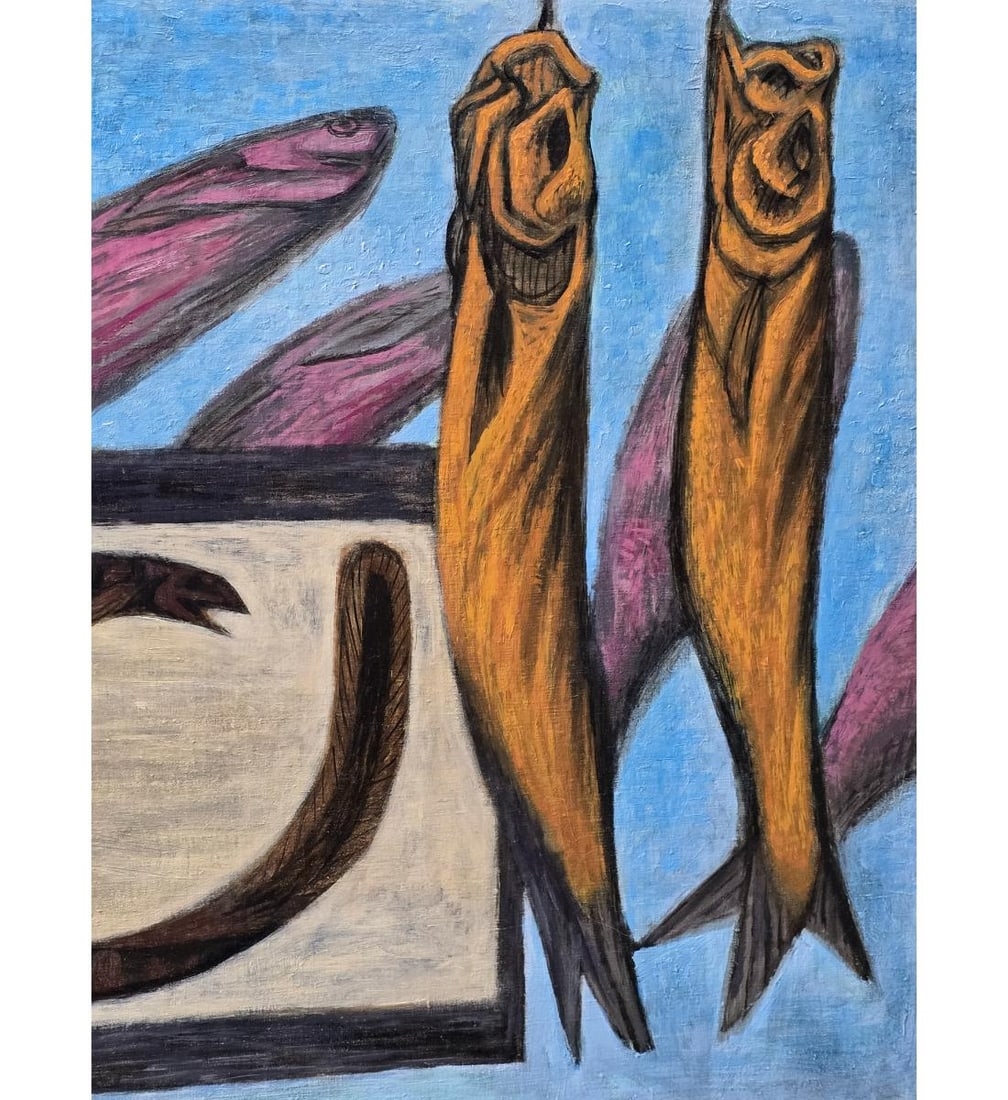 Bruce Gregory | Fish and Eel (Circa 1950) | MutualArt