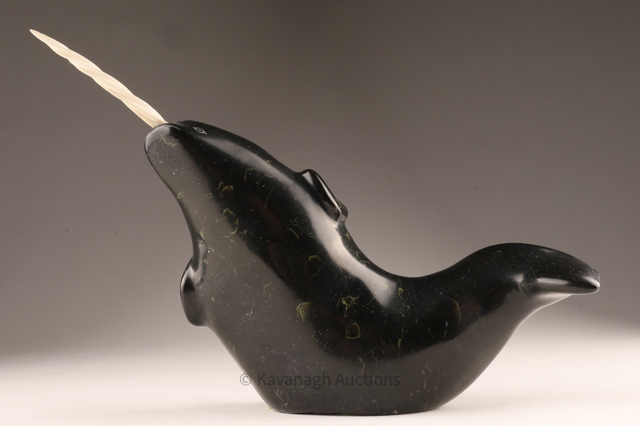 Seepee Ipellie | Narwhal Sculpture | MutualArt