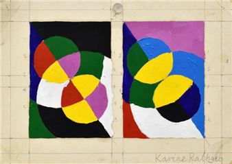 Dan Levenson: A5 Format Oil on Paper Studies and A3 Format Student Palettes from the SKZ