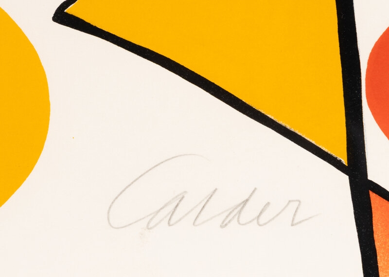 Alexander Calder | Vertical Flags (1970) | MutualArt