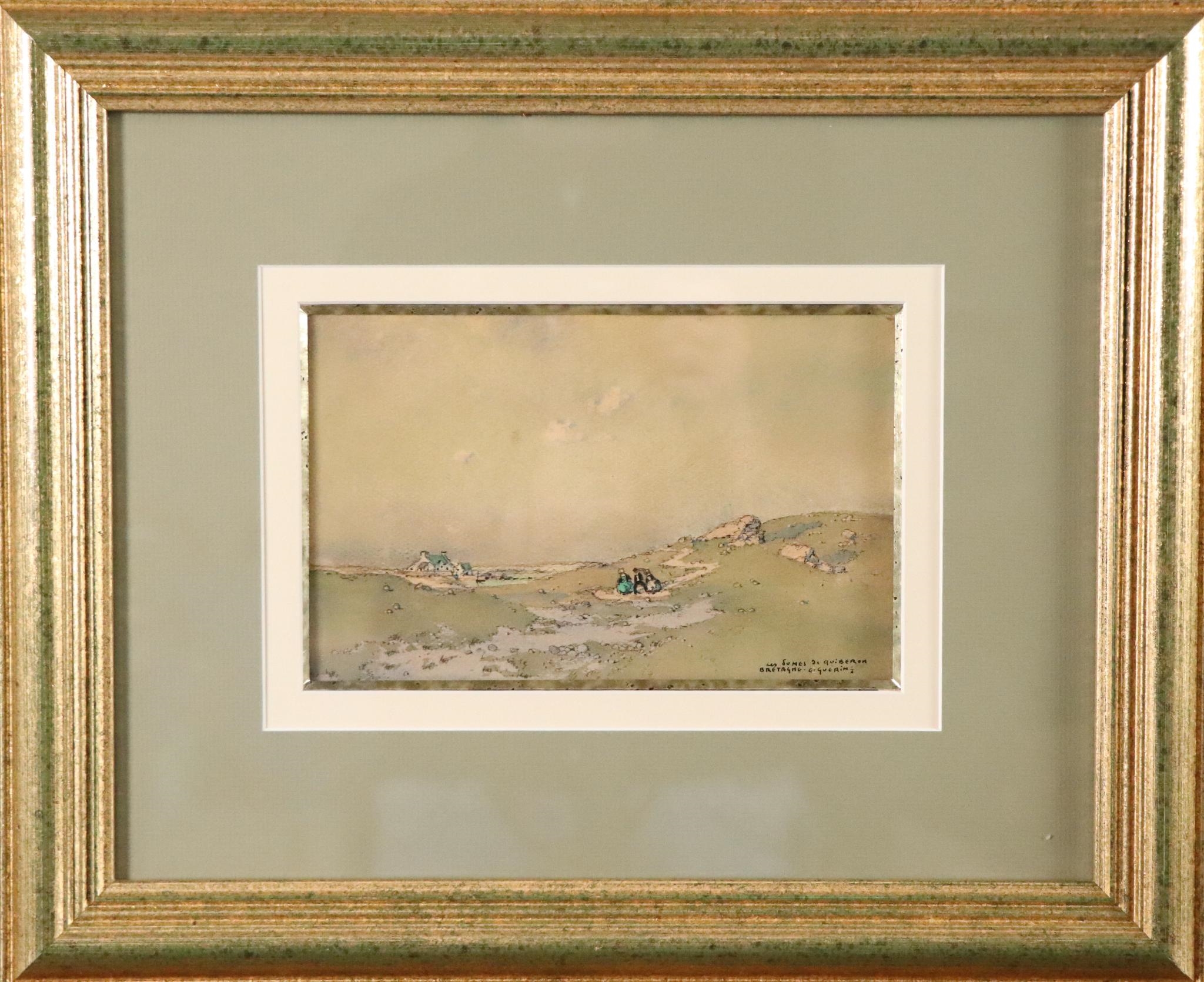 Ernest Pierre Guérin | Les dunes de Quiberon | MutualArt