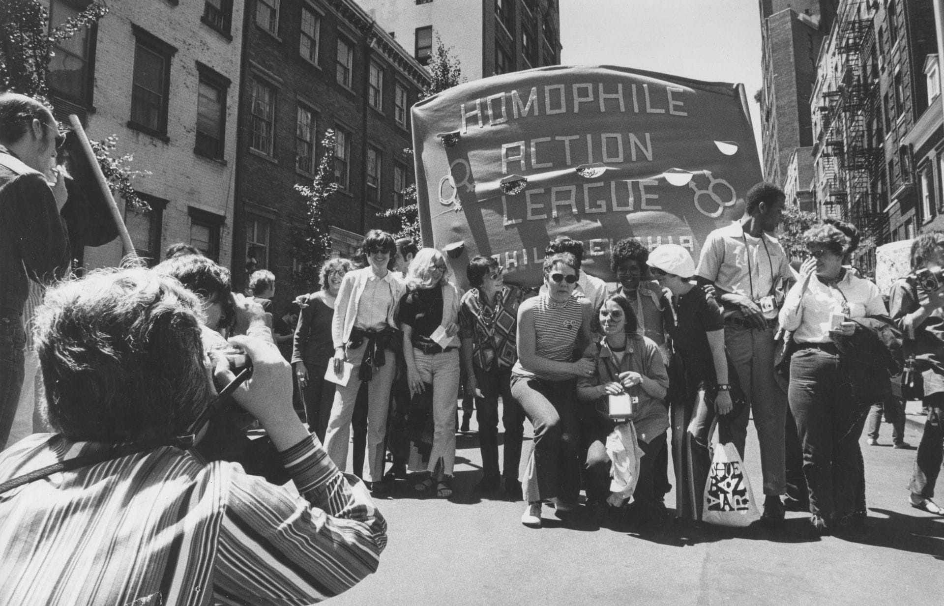 Jean-Pierre Laffont | Homophile Action League, group portrait, the very ...