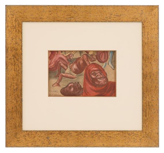 José Clemente Orozco | Masks (1930) | MutualArt