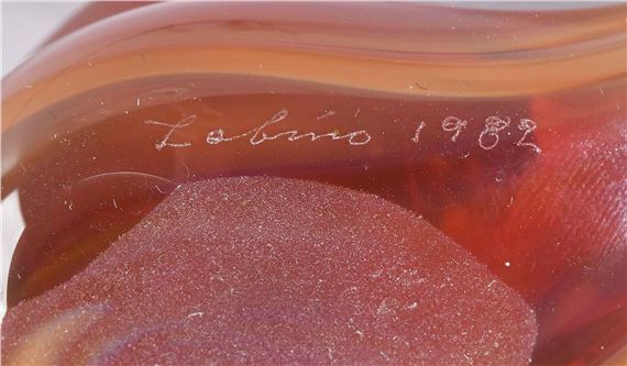 Dominick Labino | Five Dominick Labino Art Glass Duck Form Paperweights ...