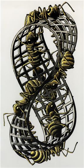 Möbius Strip II - Maurits Cornelis Escher
