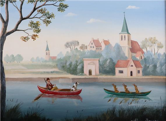 Alain Bonnec | Le bord de mer Huile | MutualArt