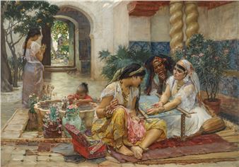 In a Village at El Biar, Algiers