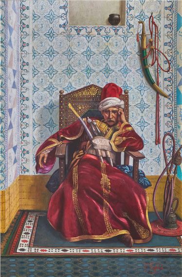 Portrait of Markos Botsaris - Fabio Fabbi