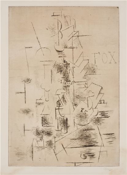 Georges Braque | Le Guéridon (1911) | MutualArt