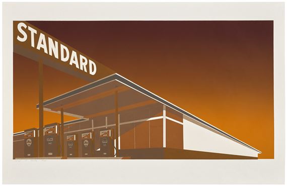 Ed Ruscha | Mocha Standard (1969) | MutualArt