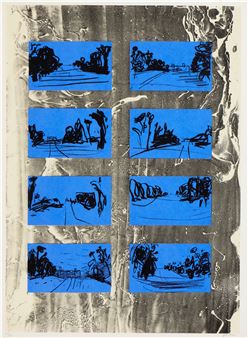 Travel Notes: Castle Ashby Avenue - John Piper