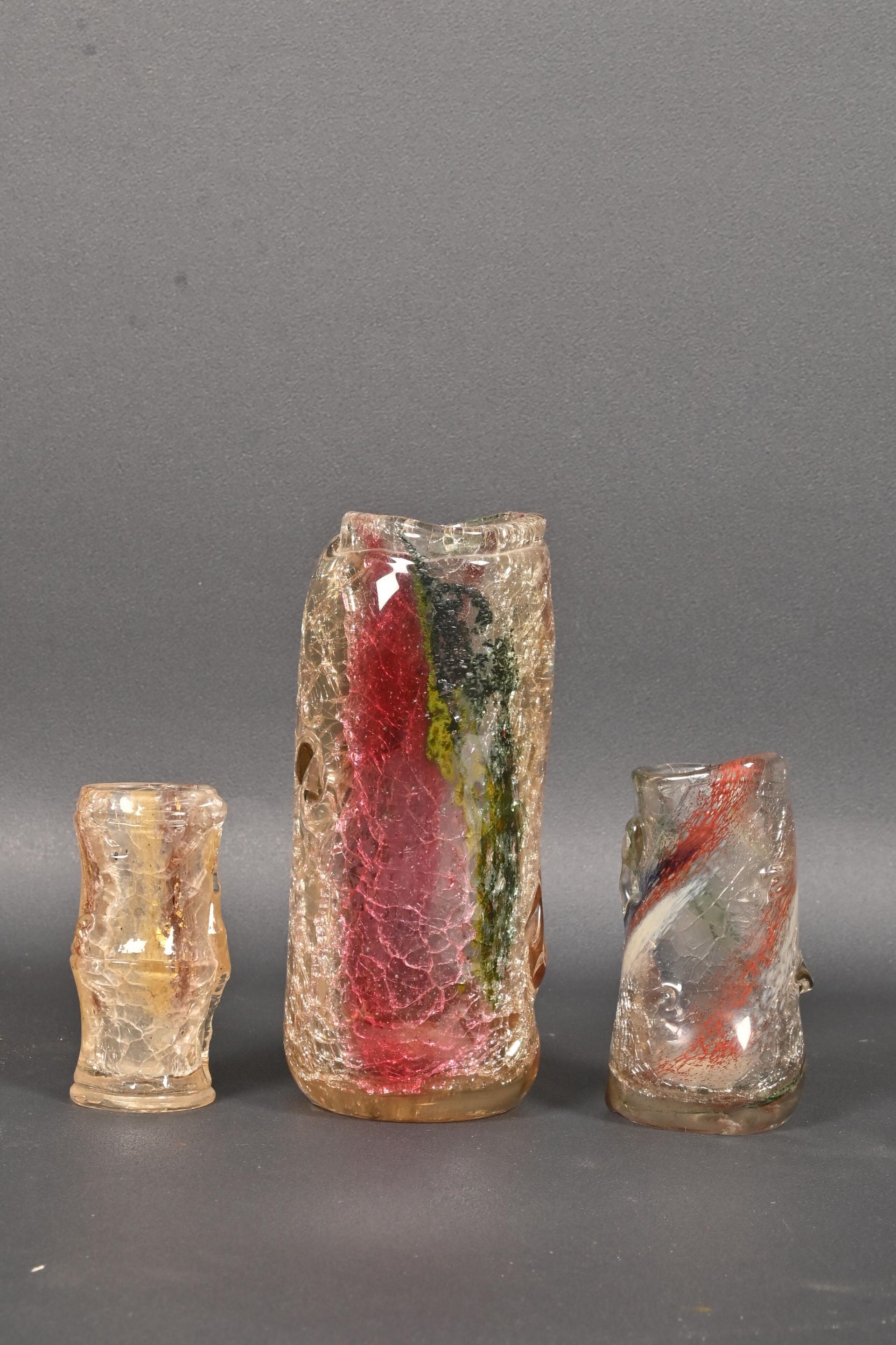 Eugene Rousseau | Trois rares vases modelés à chaud (1880 - 1890 ...
