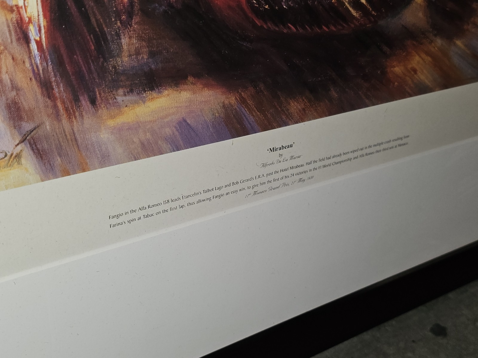 Alfredo De la Maria | Le Mans Prints | MutualArt
