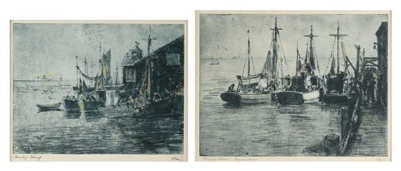 Albert Edel | Skarlof Wharf | MutualArt