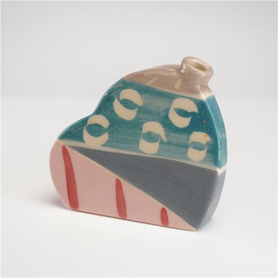 Eric Boos | Eric & Chuy Boos Signed Asymmetrical Studio Pottery Vase ...