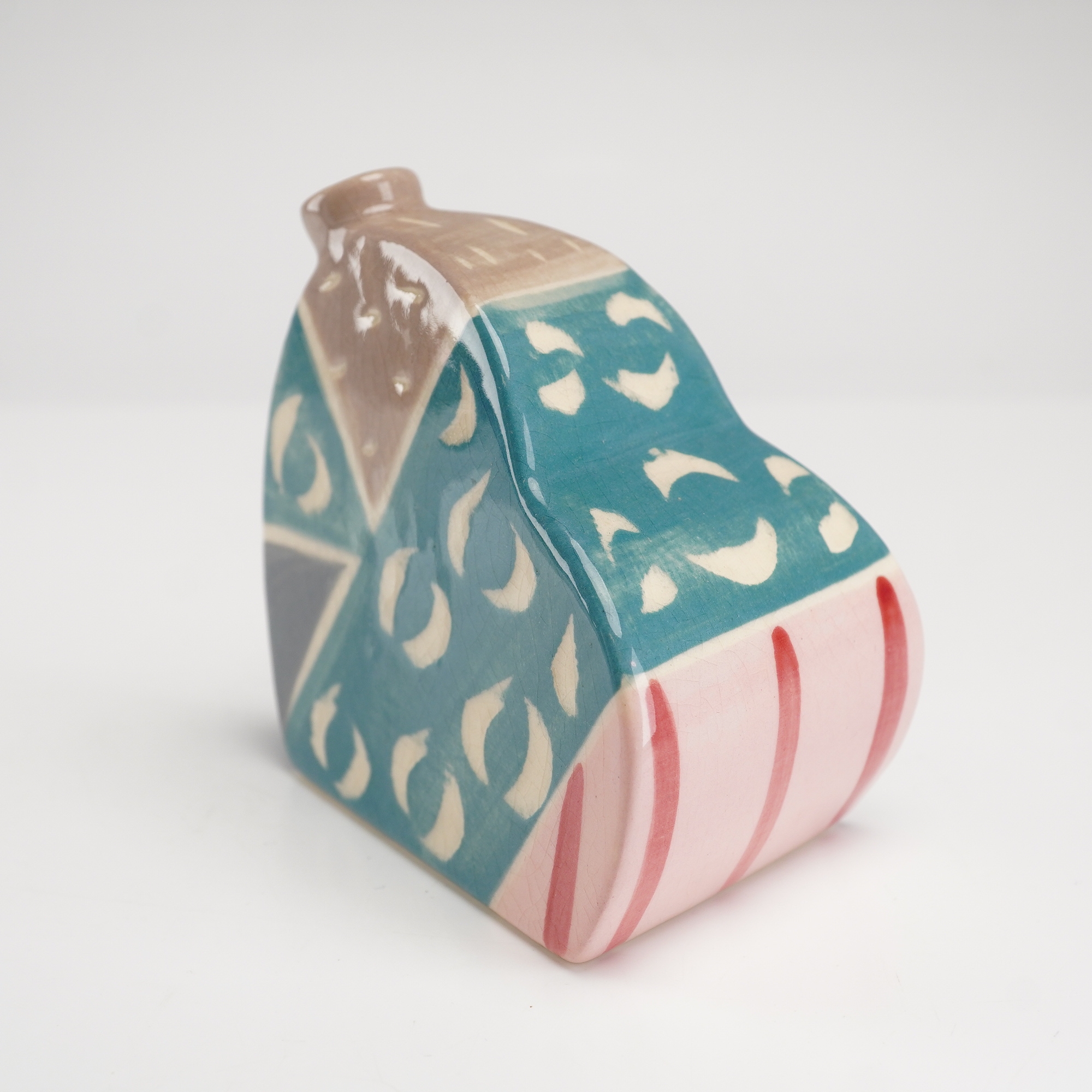 Eric Boos | Eric & Chuy Boos Signed Asymmetrical Studio Pottery Vase ...