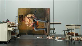 Michaël Borremans: French Painting - David Zwirner, Paris
