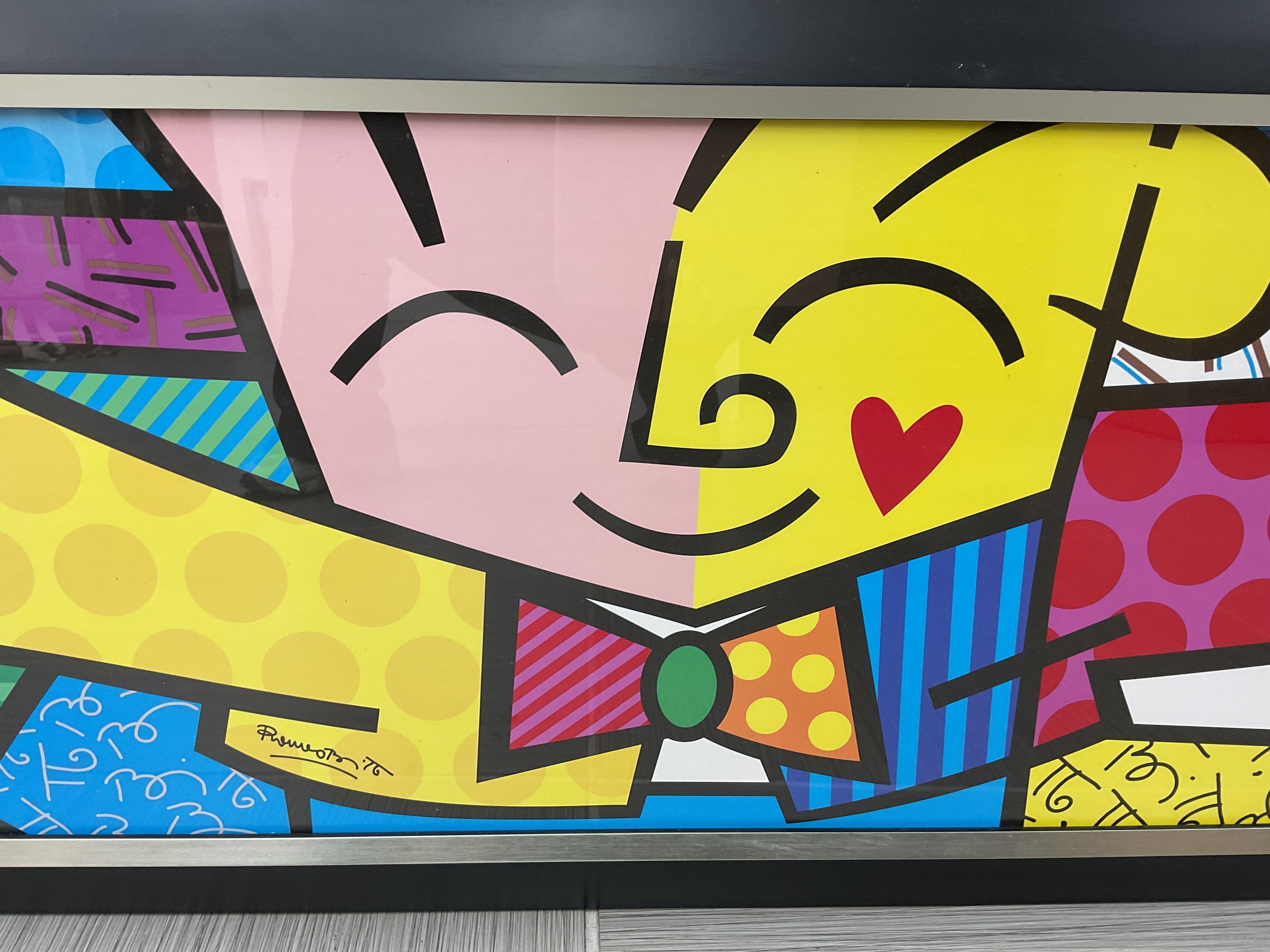 Romero Britto | The Hug | MutualArt
