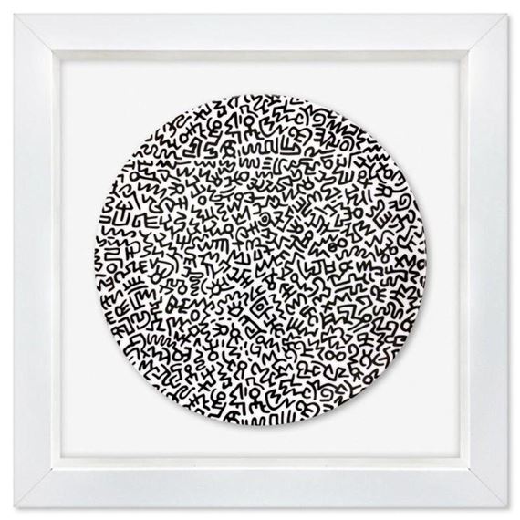 Keith Haring | Black Pattern | MutualArt