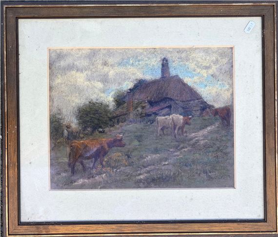 Farm Scene - John Robert Keitley Duff