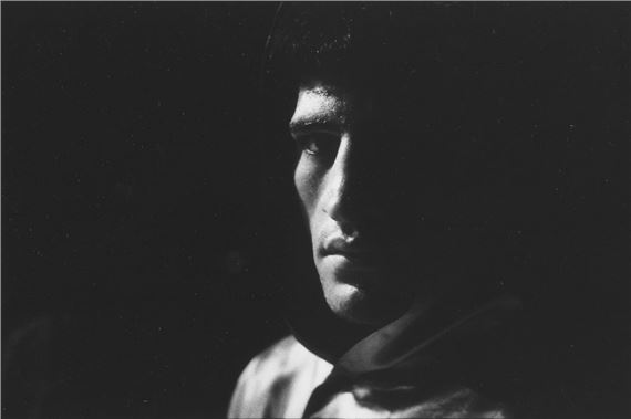 James A. Fox | Boxing, portrait of a young boxer (1973) | MutualArt
