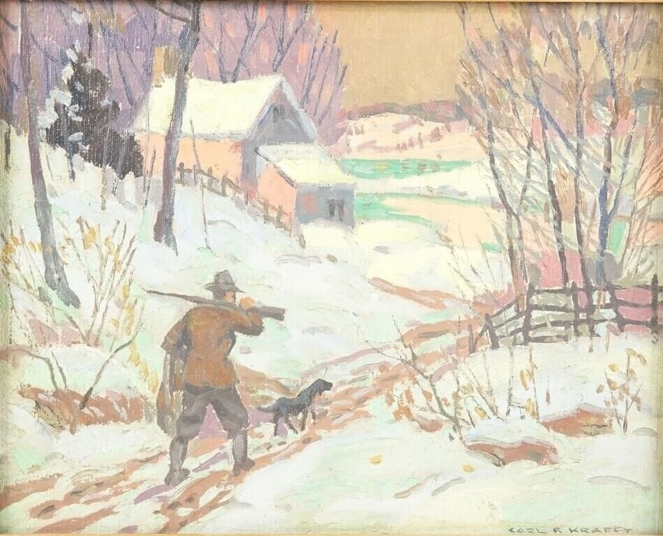 Carl Krafft | Hunter's Return (1937) | MutualArt