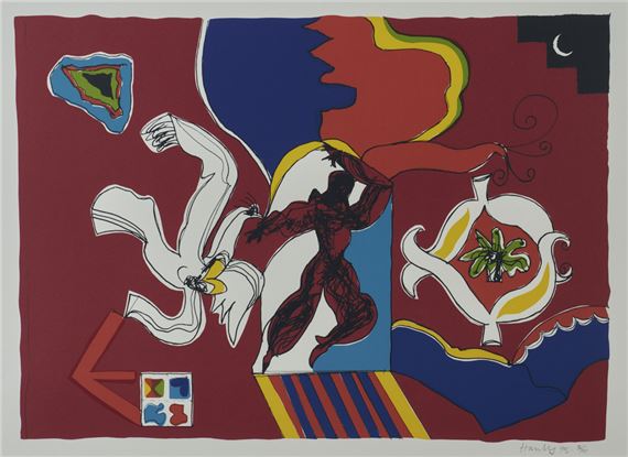 Pat Hanly | untitled (1985) | MutualArt