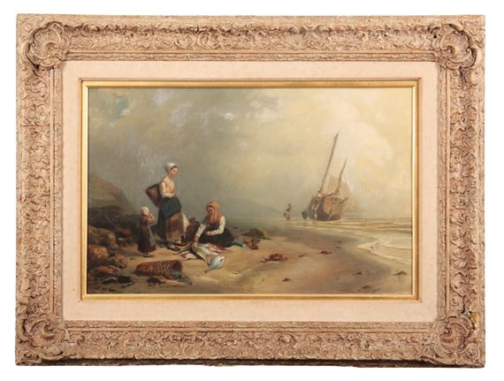 William Shayer Sr. | The Catch (1844) | MutualArt