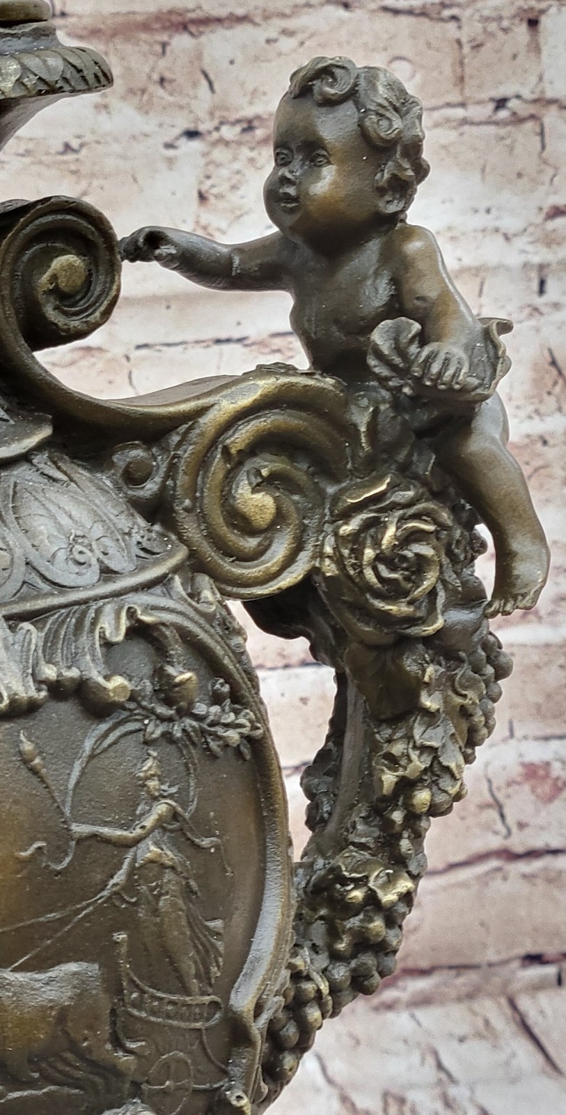Miguel Fernando López (Milo) | Angel Baby Sculpture Cremation Urn ...
