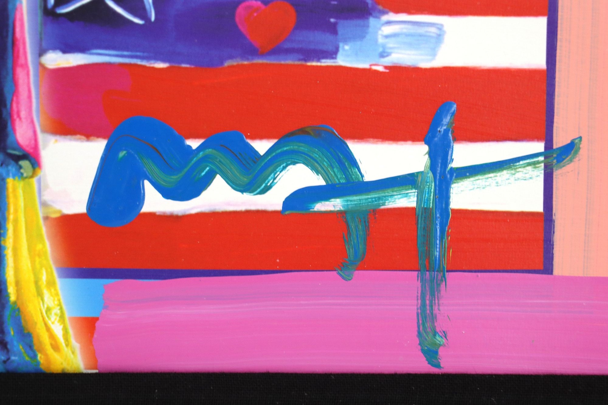 Peter Max | God Bless America III - With Five Liberties | MutualArt