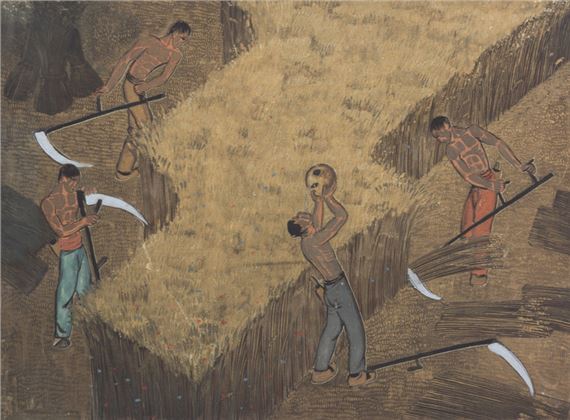 La Moisson - Jean Dunand