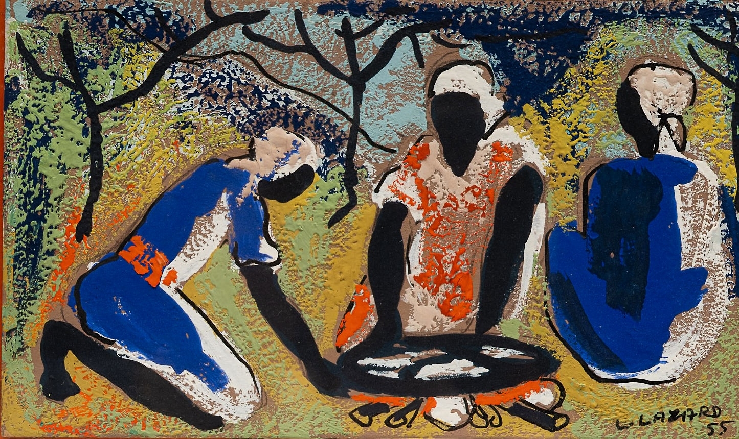 Luckner Lazard | Gouache Collection (1955) | MutualArt