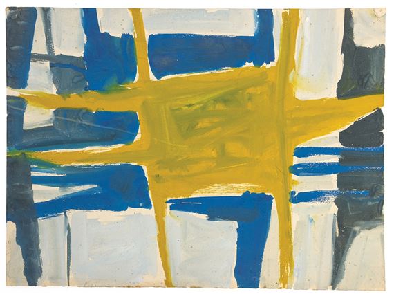 Trevor Bell | Untitled (Circa 1956) | MutualArt