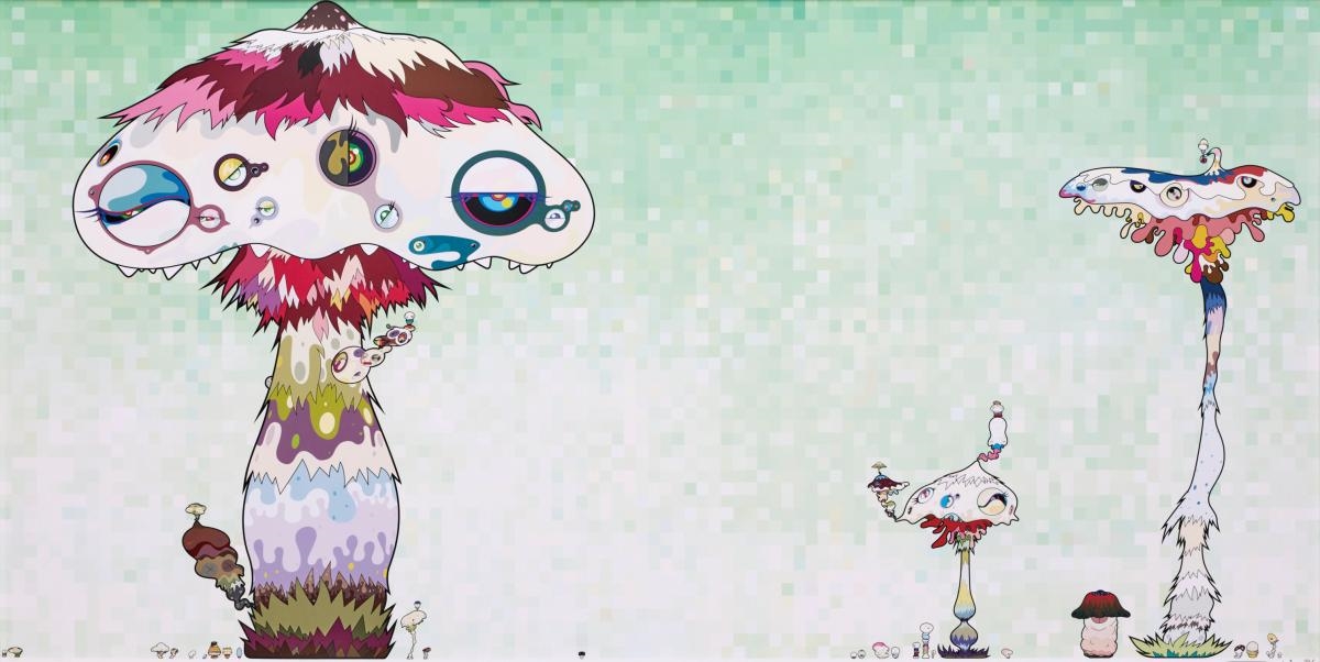 Takashi Murakami | Hypha will cover the world, little by little. We ...